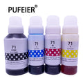 GI-71 GI71 Bottle Refill Dye Based Ink Kit Compatible for Canon G1020 G2020 G3020 G3060 G5070 G6070 G7070 Inkjet Printer Dye Ink MegaBDM