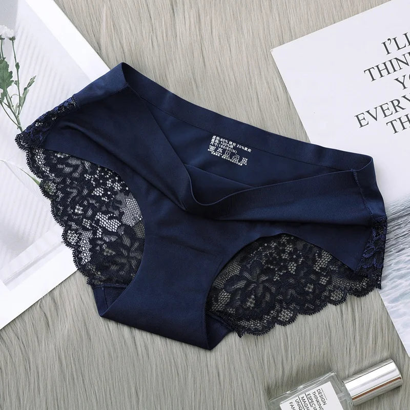 Women Briefs Ladies Lace Panties Seamless Underwear