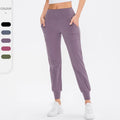 Women's High Waist Loose Yoga Pants New Arrival Casual Sports Training Fitness Elastic Pants Solid Pattern