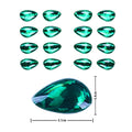 Fishing Eyes Artificial 3D Water Drops Shape Fish Eye Stickers for Fishing Tools Wholesale in Red and Green Colors