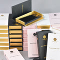 LashPlus Korean Black Fiber Lash Extension 03 Matte Lash Trays Individual Eyelash Extension Mink Custom Package