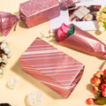 17gsm Rose Gold Tissue Paper  Festival Metallic Wrapping Paper for Gift