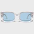Yeetian Luxury Brand Custom Sunglass Italian Retro Handmade Vintage Men Acetate Square Transparent Sunglasses for Men