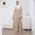 Zaynab Open Kimono Latest Design Dubai Abaya Turkey Muslim Fashion Dress Burkha Dubai Abaya Women Muslim Dress