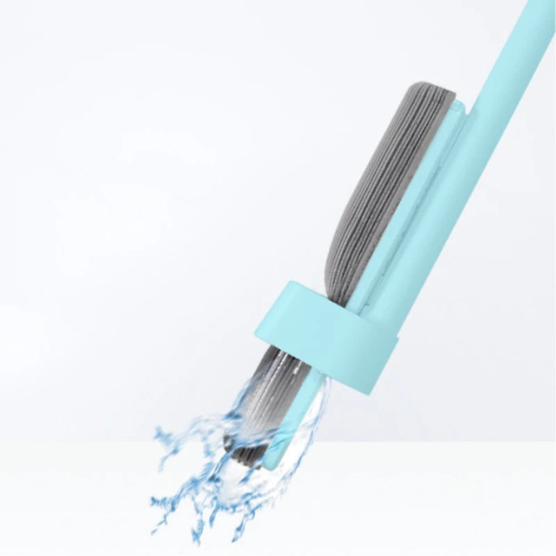 Quick Drying Rubber Sponge Mop Self Squeeze Magic PVA Sponge Head Mop Floor Cleaning