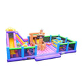 Factory Price Air Bouncy Castles Pirate Design Commercial PVC Inflatable Bouncer Slides Games for Center Playgrounds