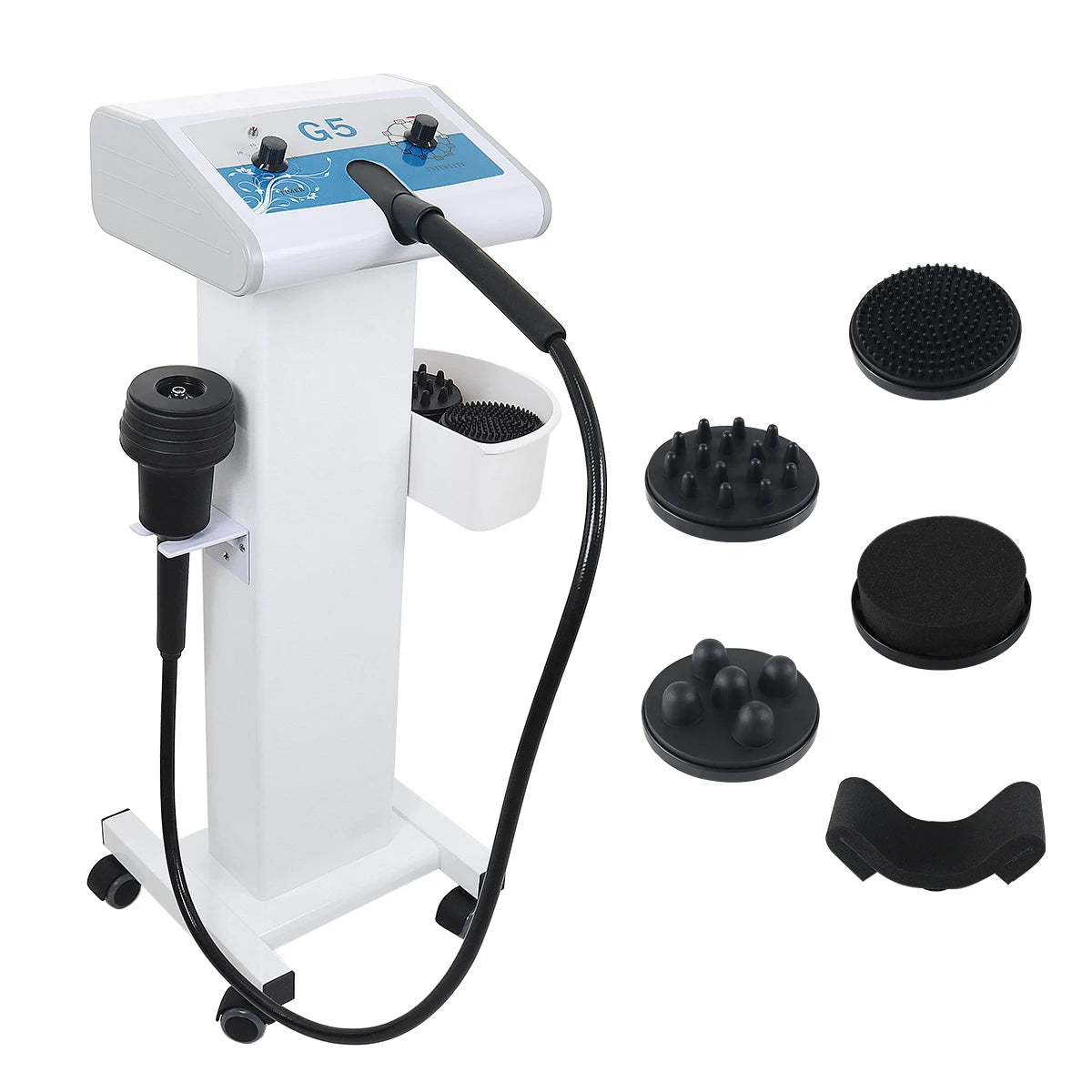 Tariff Free G5 Body Slimming Massager Machine with 5 Heads Vibrator for Beauty Salon Equipment EU Stock Fast Shipping