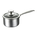 304TriPly Stainless Steel Manufacturer Sell Latest Technology Household Saucepan Cookware Sets Saucepan 16/18/20/22cm Pfoa Free