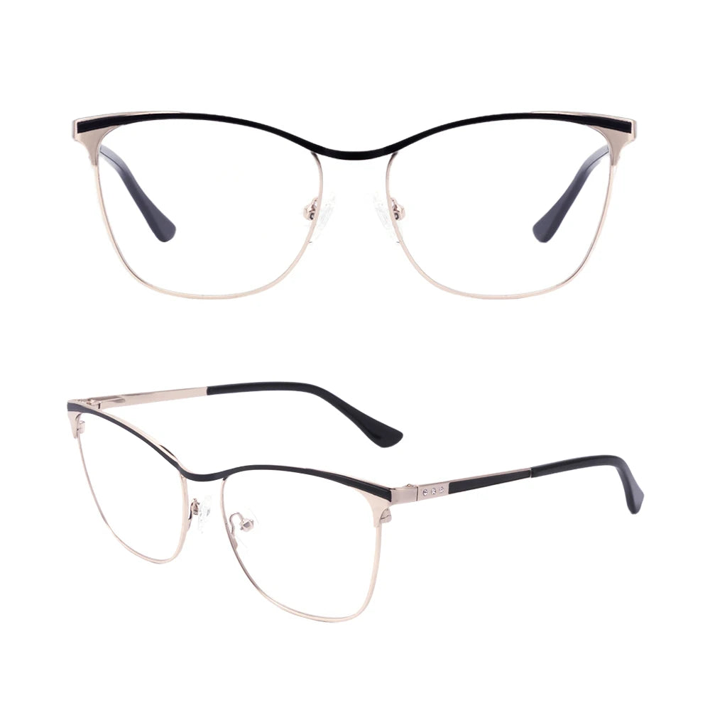 Wholesale Assorted Cheap Price Eyeglasses Frame Comfortable Stylish Metal Eyewear Optical Eye Glasses Frame