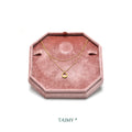 Factory Wholesale Velvet Necklace Suit Jewelry Box Suede Velvet Pendant Display Packaging Box With Custom Logo