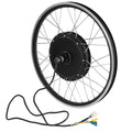 48V 1500W Rear Hub Motor Wheel Conversion Kit for Electric Bike 20-28 Inch 700C with LCD Display Lithium Battery Power Supply