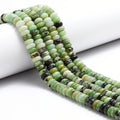 3x6mm Natural Chrysoprase Gemstone Bead Strands Serpentine Jade Smooth Rondelle Beads for Jewelry Making