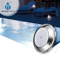 Refined Smart APP Control IP68 Wall Mounted RGBW 316L Stainless Steel Underwater Lights 18W-42W LED Swimming Pool Landscape