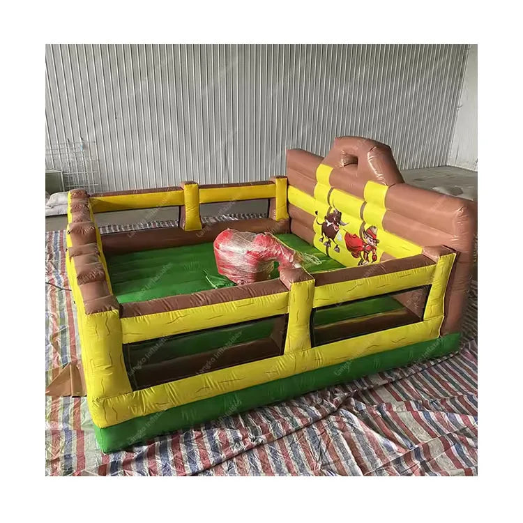 Carnival Games Original Bull Riding Inflatable Jumpers Rodeo Mechanical Bull