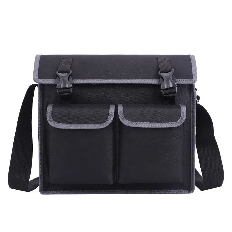 Factory sell Custom Portable Outdoor Storage Heavy Duty Canvas Pouch Tool Equipment Kit Electrician Tool Bag