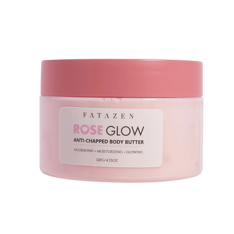 FATAZEN Bouncy Skin Rose Glow Anti-chapped Body Butter Private Label Moisturizing Whitening Moisturizer Body Care Radiance Cream