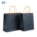 Kraft Paper Bags Can Be Customized to Print Trademarks of Environmentally Friendly Small Medium Large with Ribbon Handle Pape
