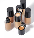 High Quality 14 Color Flaw Less Waterproof Liquid Foundation Concealer Private Label 2 in 1 Creamy Concealer Foundation