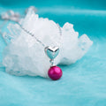 P010474 DIY 7-8mm Natural Freshwater Pearl Pendant Accessory 925 Sterling Silver Engagement Jewelry Necklace for Women MegaBDM