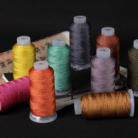 1.0mm Soft Braided 100% Cotton Rope 180m Gold Line Thread Cords Cross Stitch Embroidery Crochet Sewing Jewelry Making Shamballa