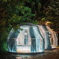 Luxury Full House Polycarbonate Igloo Tent New Transparent Dome Design for Hotel Resorts Outdoor Transparent Trade Show Shelter