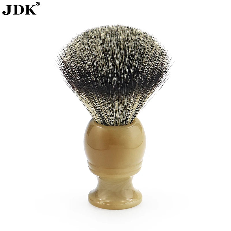Resin Handle Shaving Brush Synthetic Badger Men Grooming Products Beard Custom Hair Shaving Brushes
