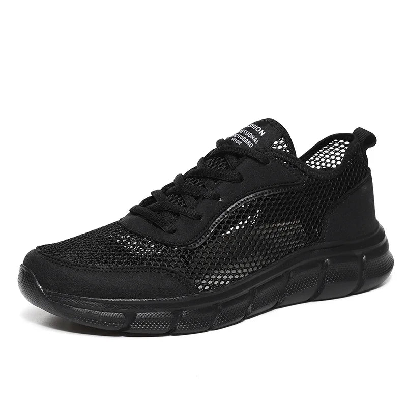 Men's Best Selling Thick Bottom Stretch Sneakers Flyweaving Breathable Men's Running Shoes Comfortable Convenient Walking Shoes