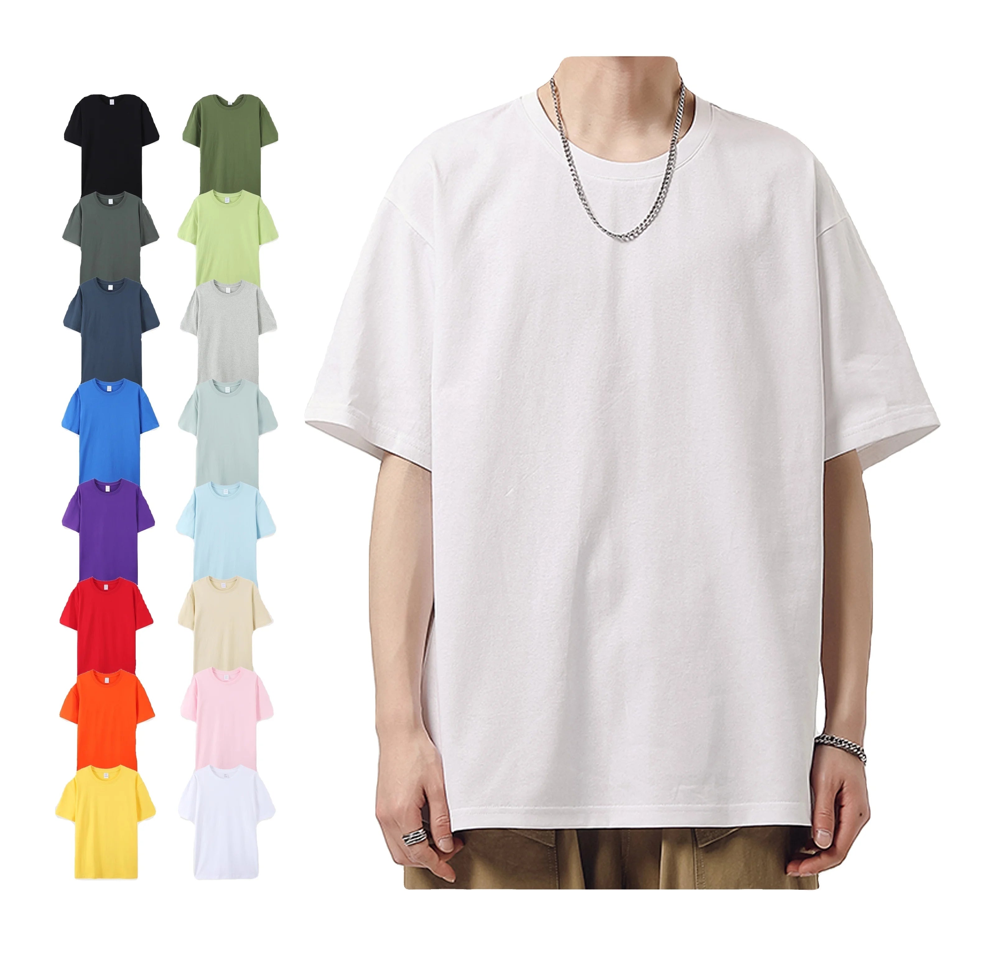 Wholesale New T Shirt Lower Price Men's Shirt Plain Short Sleeve Sublimation With Personalized Logo Printing T Shirt for Unisex