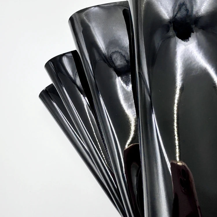 Super Soft Pu Artificial Leather Non-crease Patent Leather Vinyl Fabric for Clothing Shoes Sofa Decorative Waterproof Wrinkle