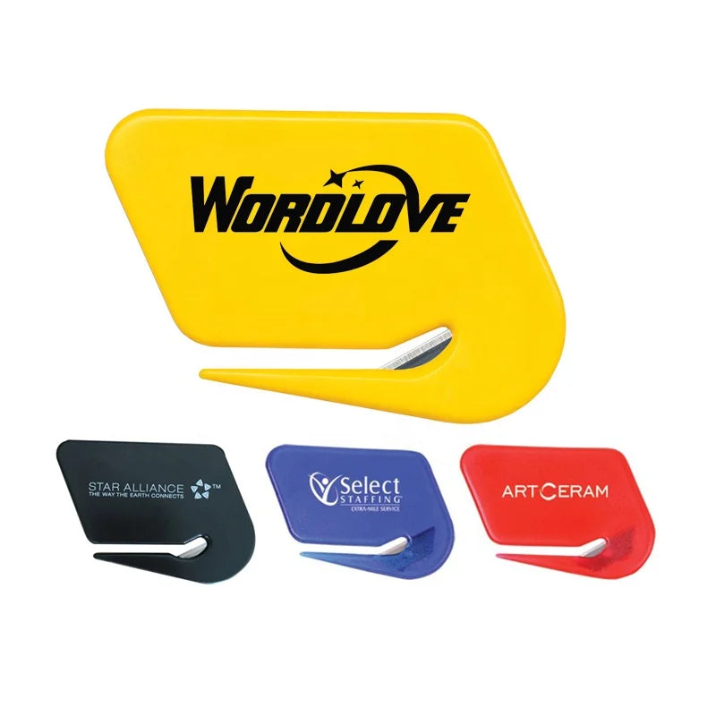 Cheap Promotional Custom Logo Printed Plastic Letter Openers