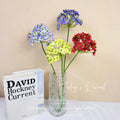 Premium Artificial Tapered Hydrangea and Hyacinth Flower Wedding Decoration for Arch Ceiling and Wall