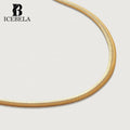 Wholesale 925 Sterling Silver Vintage Fine Jewelry Custom Luxury 18k Gold Plated Snake Chain Necklaces for Women