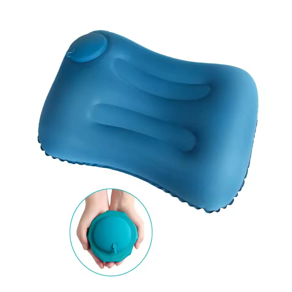 Ultralight Waterproof Inflatable Camping Travel Pillow Compact Comfortable Compressible Inflating Pillows for Hiking Backpacking