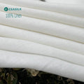 Pre-Washed White Linen Shirt Fabric Breathable Natural Garments Bedding Home Textiles Sleepwear Bags Skirts Vests Accessories