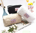 Custom Logo Cute Lady Series Puffy Large Pouches Makeup Bags Pouch Fashion Styling Hot Selling Embroidery Cosmetic Bag
