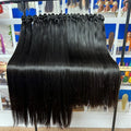12a 100% Virgin Human Vietnamese Indian Hair Bundle Thick Hair Extension Double Weft Bundle Deal Bone Straight Human Hair Bundle