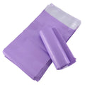 HD Purple Pouch Poly Waterproof Wear-resistant High-end Customized Self-sealing Reusable Recyclable Silk Screen Printed Bags