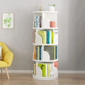 Wooden Bookshelf Phoenix Wood Small 3 4 5 Tier Level Book Storage Shelf Creative Floor 360 Rotating Wooden Bookshelf