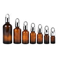 5/10/15/20/30/50/100ml Essential Oil Glass Bottle Skin Care Serum Cosmetic Amber Glass Dropper Bottle Free Screen Printing