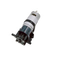 Portable Mini Hydraulic Electric Gear Pump Self Priming Low Pressure 5A Grey Continuous Duty OEM