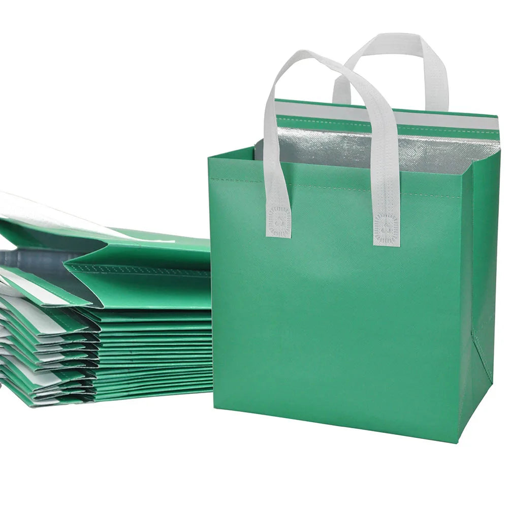 Insulated Take Away Thermal Insulation Food Good Price Disposable Non Woven Cooler Bag