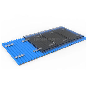 Wholesale Metal Roof Solar Panel Mounting System Aluminum Profile Mounting Racking Solar Mini Rail