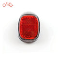 Factory Direct Night Bicycle Reflective Sheet Tail Light Front Rear Warning Reflector Motorcycle Chrome Trim