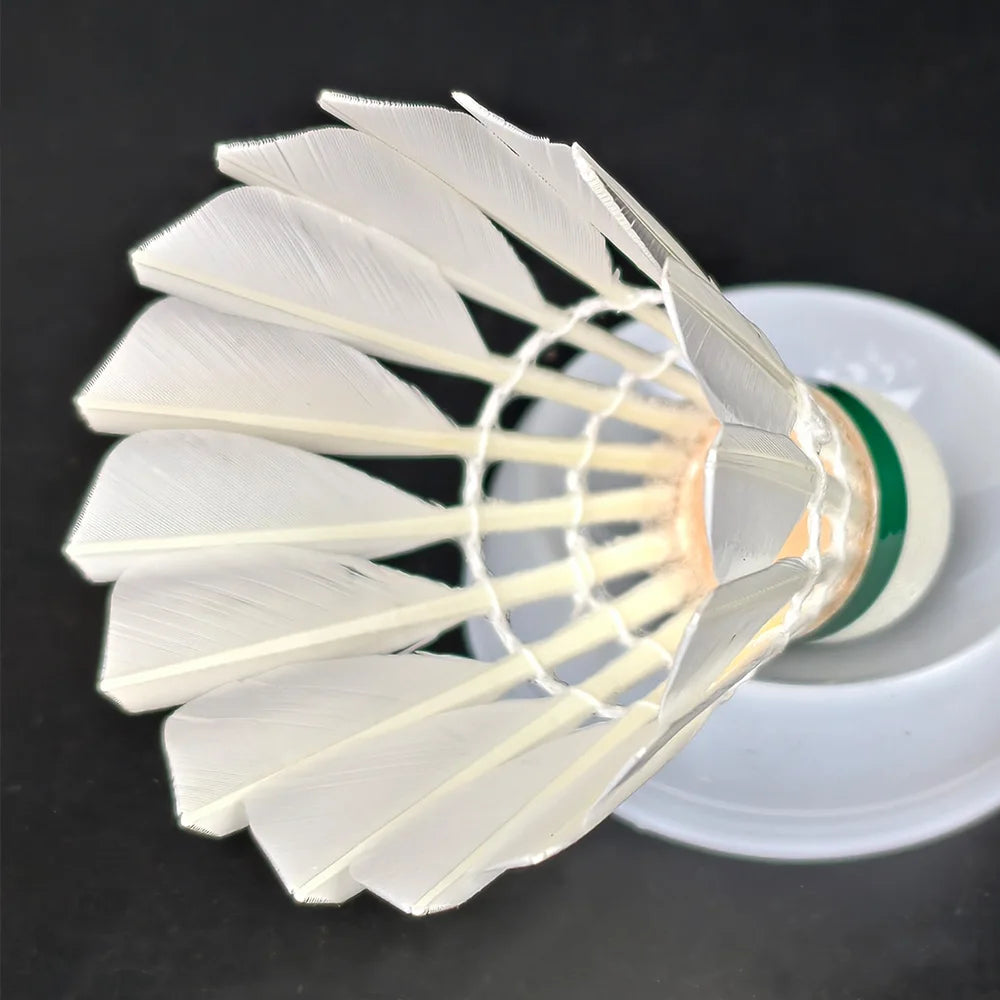 DunRun DR-09 Badminton Ball Custom Logo High Toughness Durability Super Grade Badminton Shuttle Cigu Duck Feather Shuttlecock
