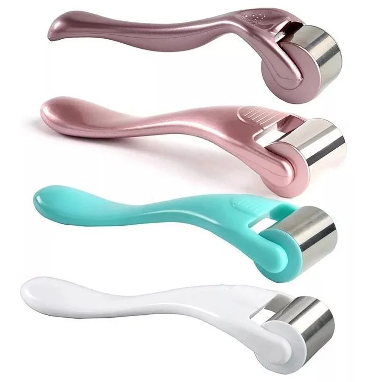 New Design Skin Derma Stainless Steel Mini Micro Needle for Face Handheld Massage Roller Instrument Freeze Ice Roller
