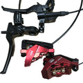 Electric Bicycle Parts Accessories MTB Hydraulic Oil Disc Brake  Hydraulic Disc Brake Bike Brake Kit Set Bicycle Parts