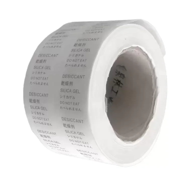 Factory Price Waterproof Anti-UV Water-Soluble Lightweight Desiccant Packing Silica Gel Strong Strength Breathable PET Dot