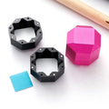 Octagonal Snooker & Billiards Cue Chalk Case 2 Layers on Sale