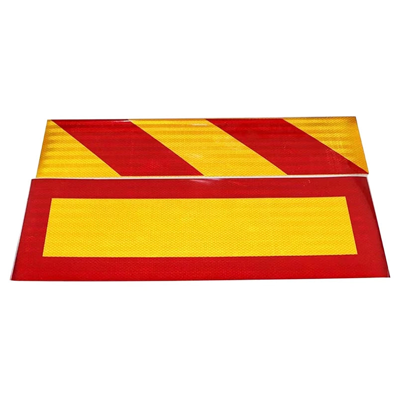 Waterproof Acrylic PE Red and White Adhesive Safety Conspicuity Reflective Tape for Trailer Cars Trucks Outdoor Use