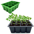 12-Hole Silicone Planter Pot Seedling Tray Easy Clean Reusable Corrosion Resistant Planting Basin Garden Succulents Country
